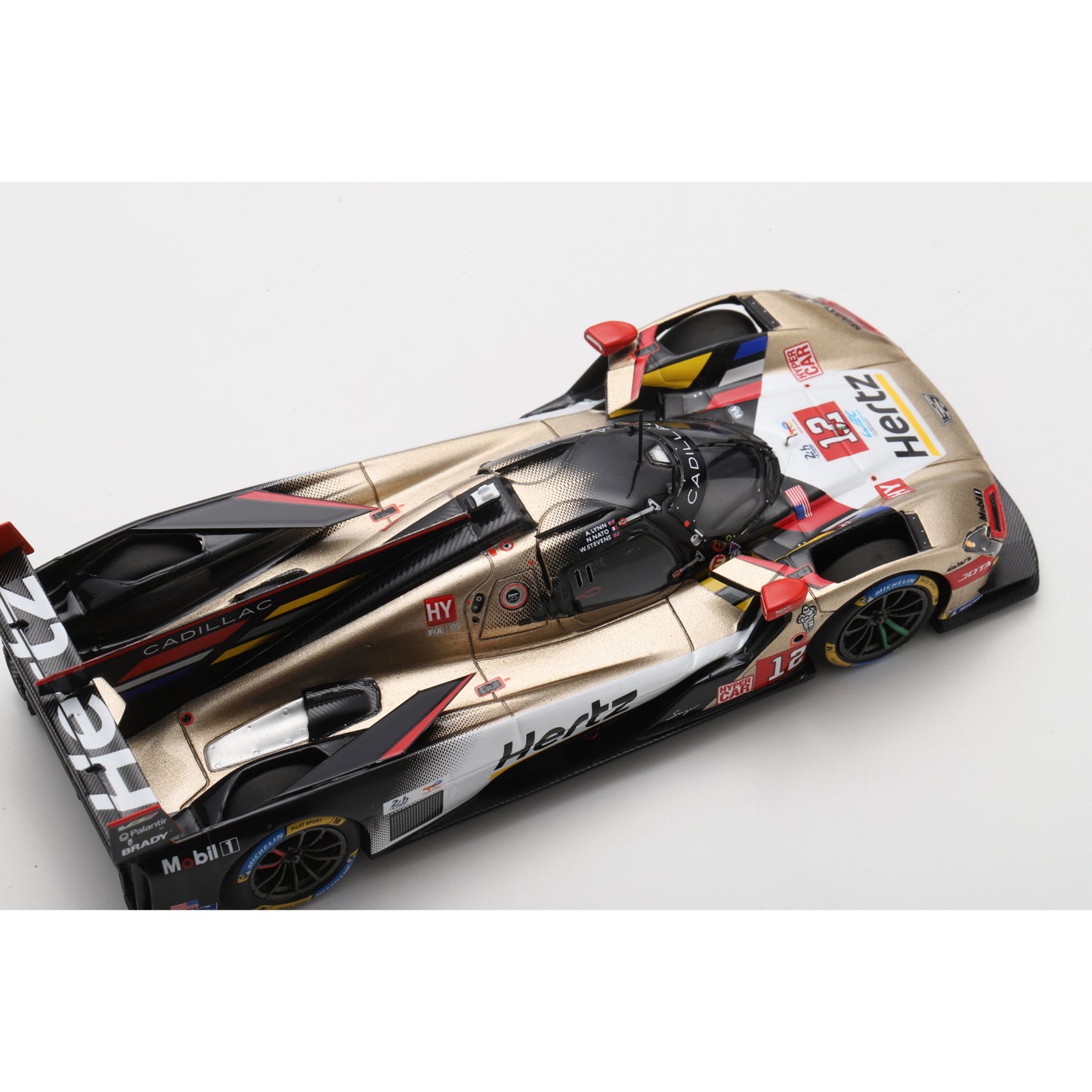 Spark S9261 1:43 - CADILLAC V-Series.RN°12 - CADILLAC HERTZ TEAM JOTA - 4th Le Mans 24H 2025 W. Stevens - N. Nato - A. Lynn