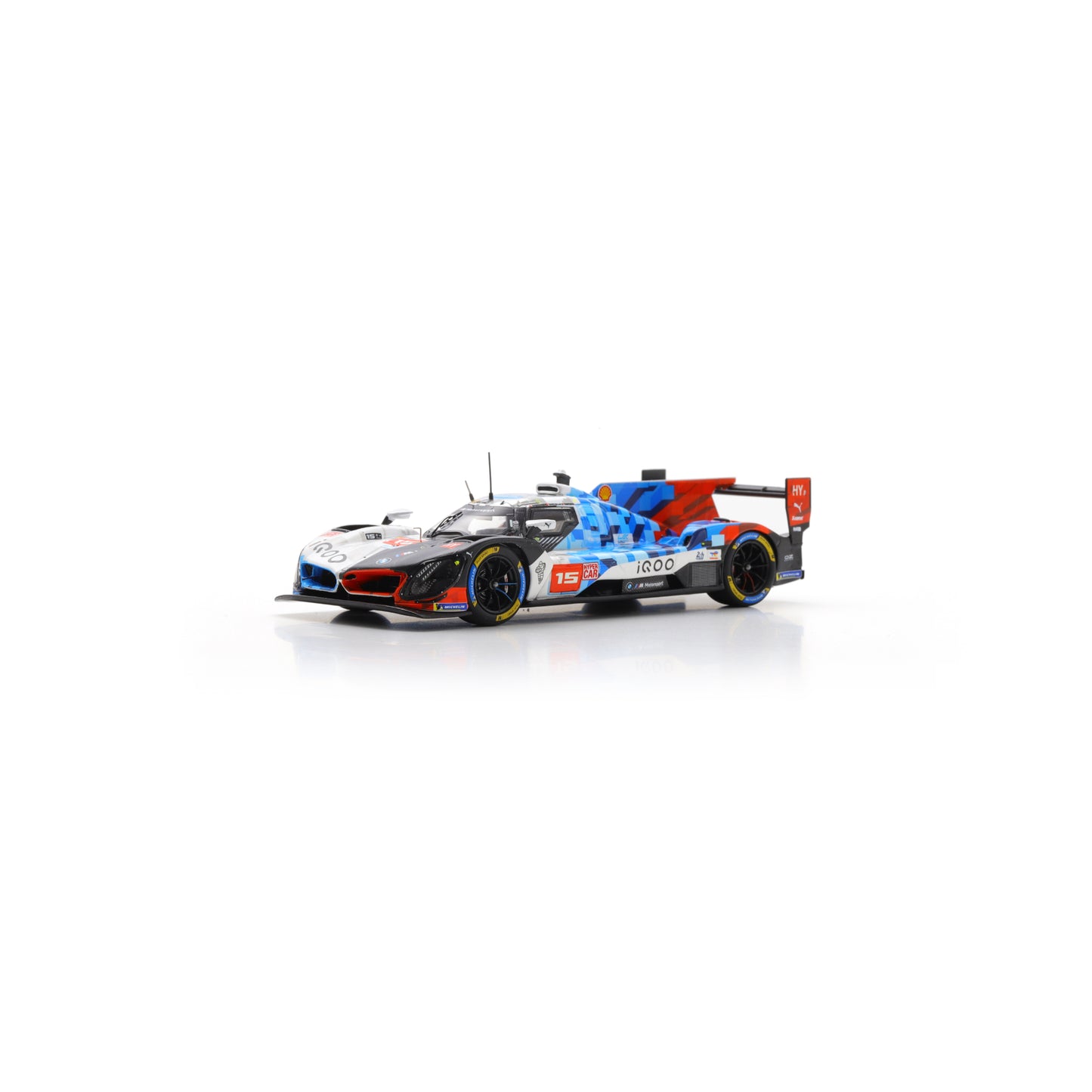 Spark S9262 1:43 - BMW M Hybrid V8 N°15 - BMW M TEAM WRT - Le Mans 24H 2025 D. Vanthoor - R. Marciello - K. Magnussen 
