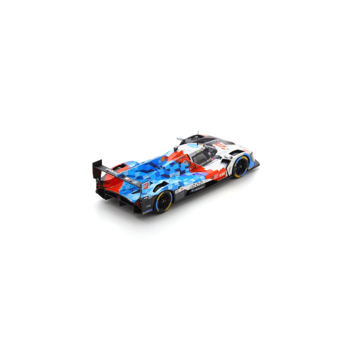 Spark S9262 1:43 - BMW M Hybrid V8 N°15 - BMW M TEAM WRT - Le Mans 24H 2025 D. Vanthoor - R. Marciello - K. Magnussen 