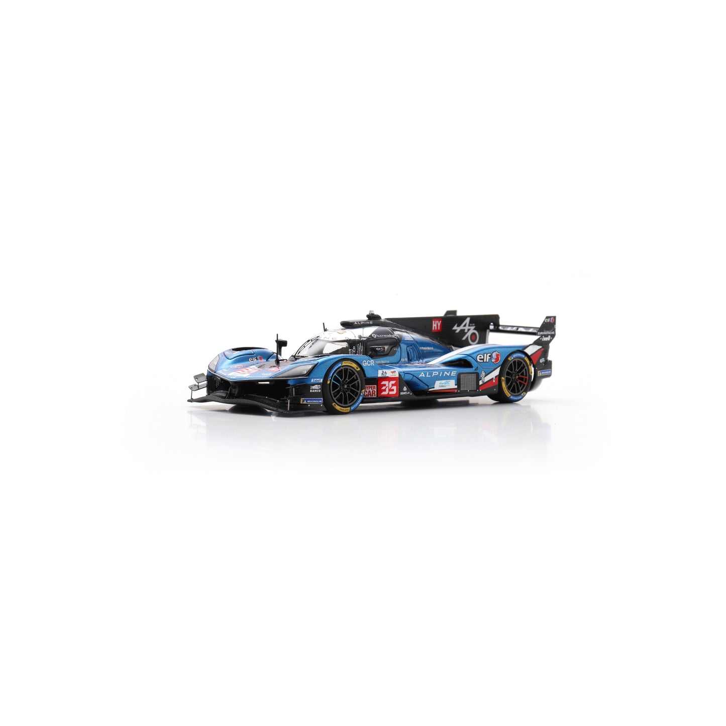 Spark S9264 1:43 - ALPINE A424 N°35 - ALPINE ENDURANCE TEAM - 9th Le Mans 24H 2025 P. Chatin - F. Habsburg - C. Milesi 