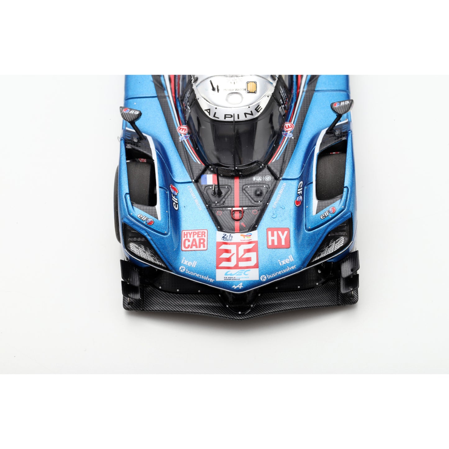 Spark S9264 1:43 - ALPINE A424 N°35 - ALPINE ENDURANCE TEAM - 9th Le Mans 24H 2025 P. Chatin - F. Habsburg - C. Milesi 