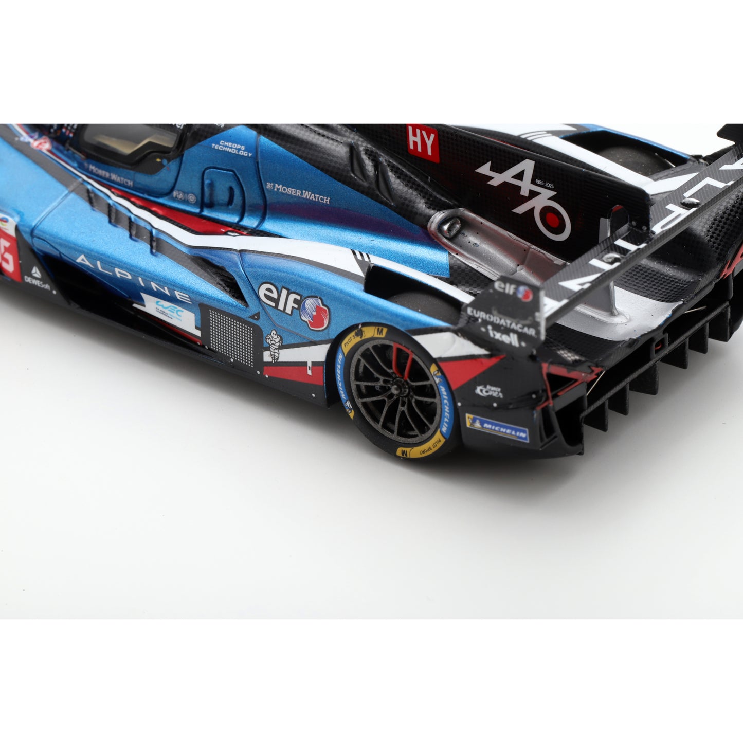 Spark S9264 1:43 - ALPINE A424 N°35 - ALPINE ENDURANCE TEAM - 9th Le Mans 24H 2025 P. Chatin - F. Habsburg - C. Milesi 