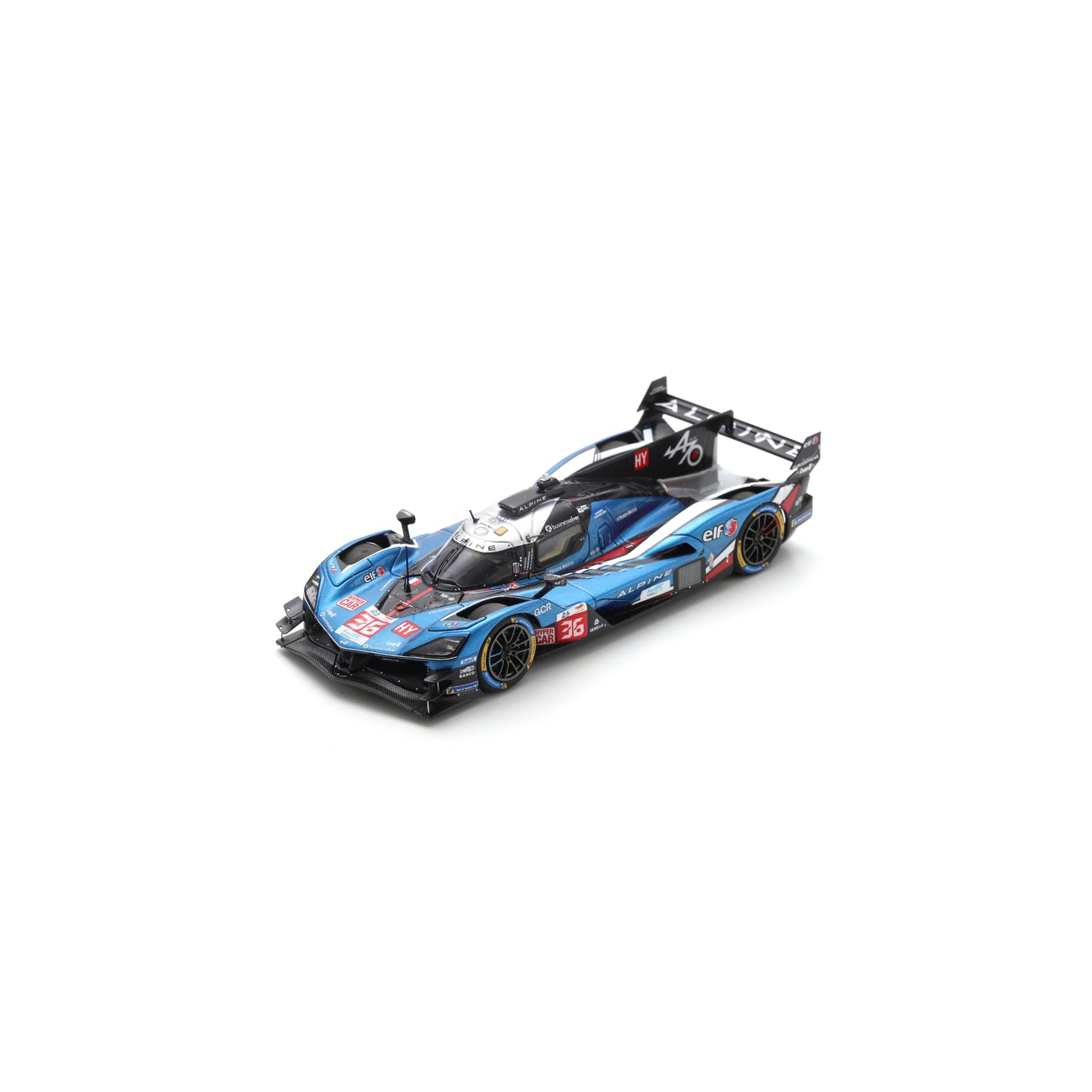 Spark S9265 1:43 - ALPINE A424 N°36 - ALPINE ENDURANCE TEAM - 10th Le Mans 24H 2025 M. Schumacher - F. Makowiecki - J. Gounon 