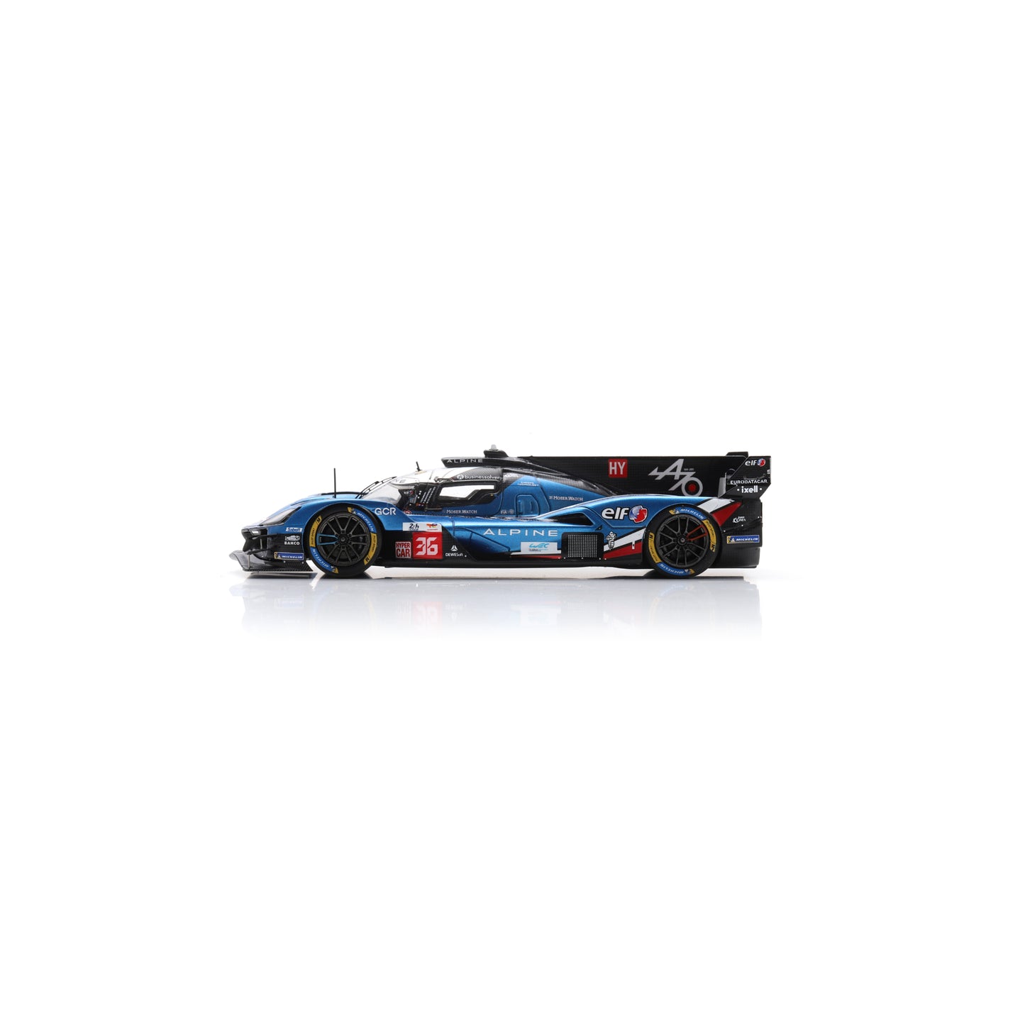 Spark S9265 1:43 - ALPINE A424 N°36 - ALPINE ENDURANCE TEAM - 10th Le Mans 24H 2025 M. Schumacher - F. Makowiecki - J. Gounon 