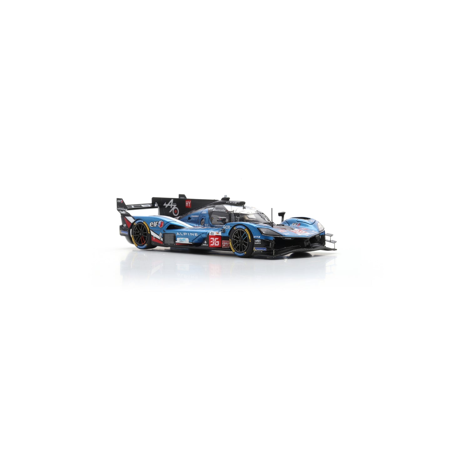 Spark S9265 1:43 - ALPINE A424 N°36 - ALPINE ENDURANCE TEAM - 10th Le Mans 24H 2025 M. Schumacher - F. Makowiecki - J. Gounon 