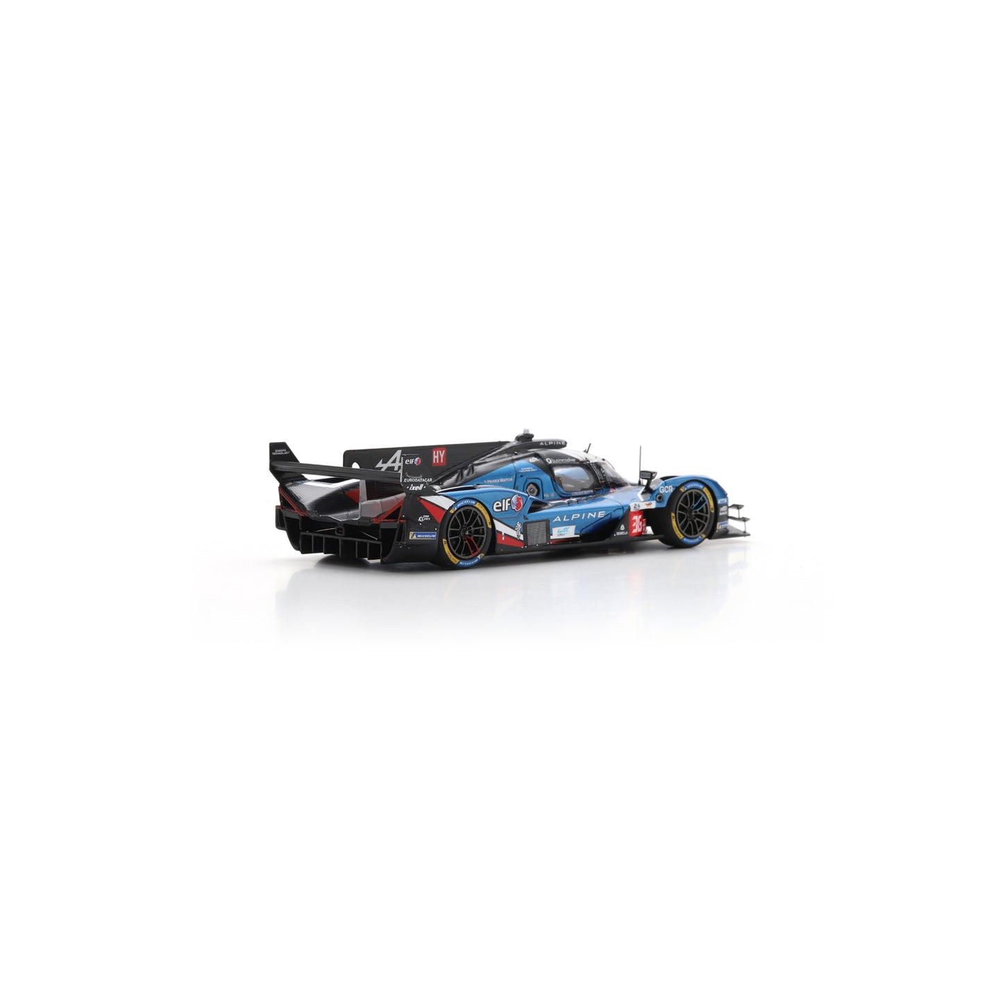 Spark S9265 1:43 - ALPINE A424 N°36 - ALPINE ENDURANCE TEAM - 10th Le Mans 24H 2025 M. Schumacher - F. Makowiecki - J. Gounon 
