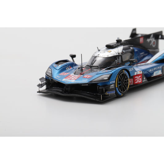 Spark S9265 1:43 - ALPINE A424 N°36 - ALPINE ENDURANCE TEAM - 10th Le Mans 24H 2025  M. Schumacher - F. Makowiecki - J. Gounon