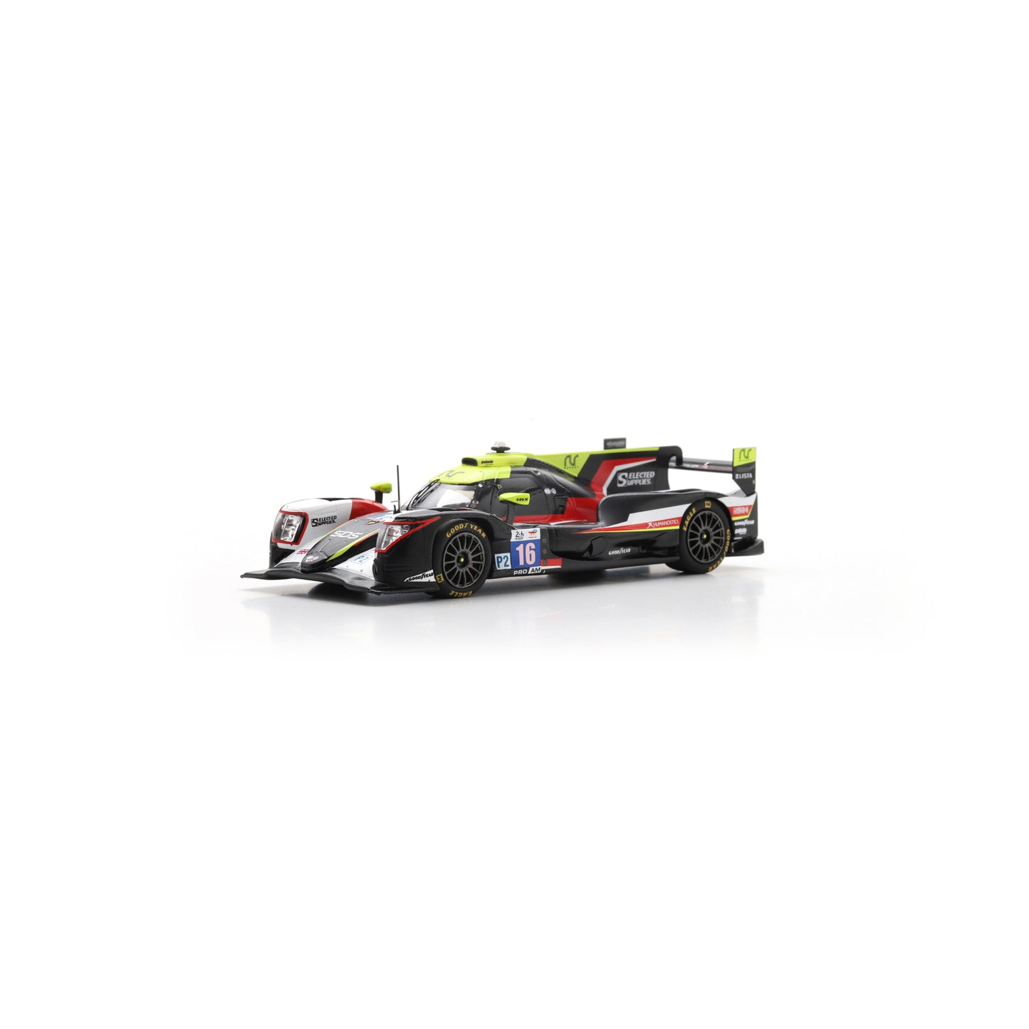Spark S9274 1:43 - ORECA 07 - Gibson N°16 - RLR M SPORT - Le Mans 24H 2025  M. Jensen - R. Cullen - P. Pilet