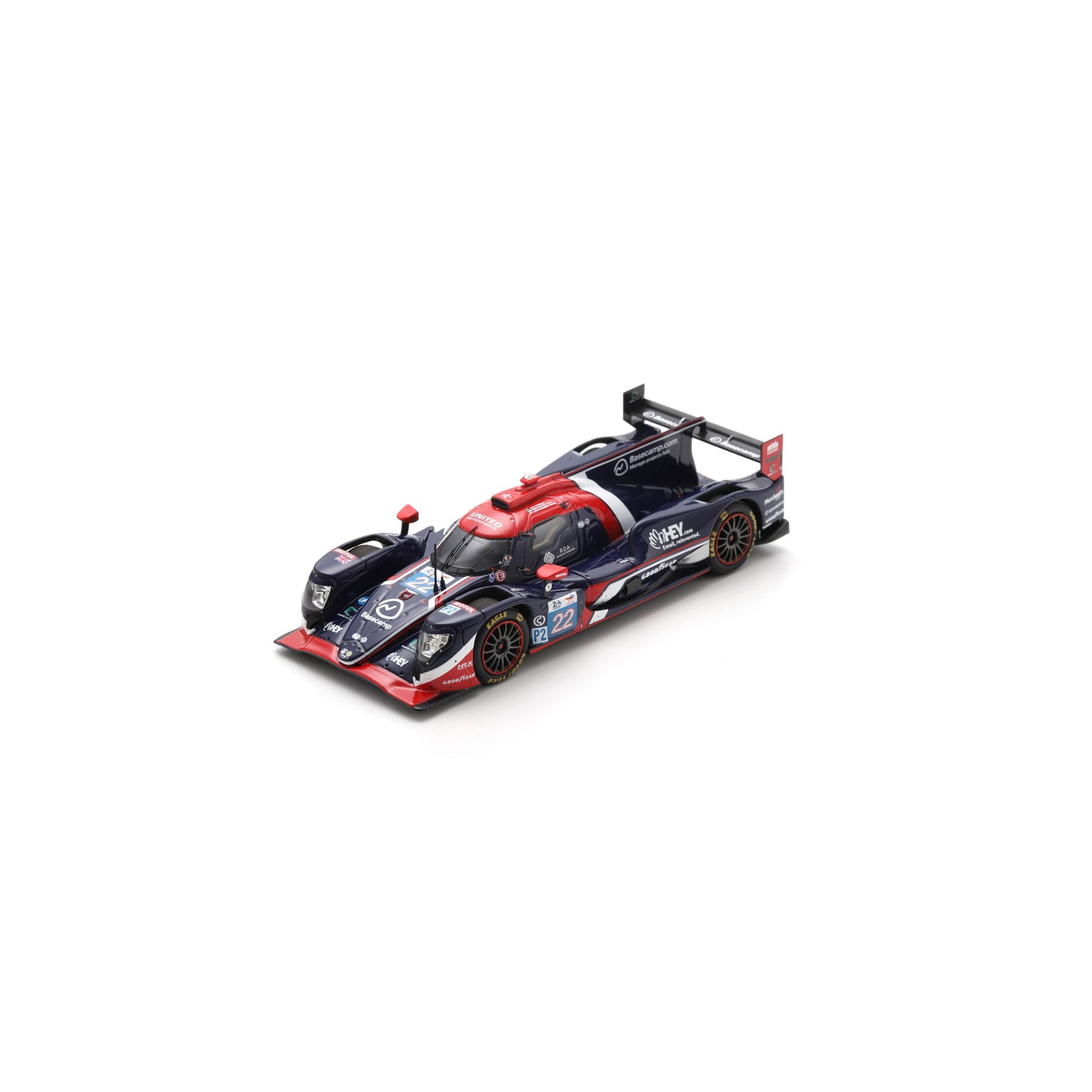 Spark S9276 1:43 - ORECA 07 - Gibson N°22 - UNITED AUTOSPORTS - Le Mans 24H 2025 R. Van Der Zande - P. Fittipaldi - D. Heinemeier Hansson