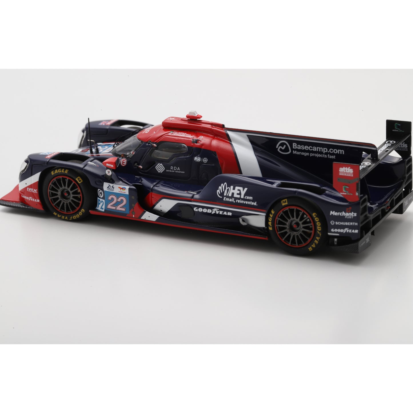 Spark S9276 1:43 - ORECA 07 - Gibson N°22 - UNITED AUTOSPORTS - Le Mans 24H 2025 R. Van Der Zande - P. Fittipaldi - D. Heinemeier Hansson