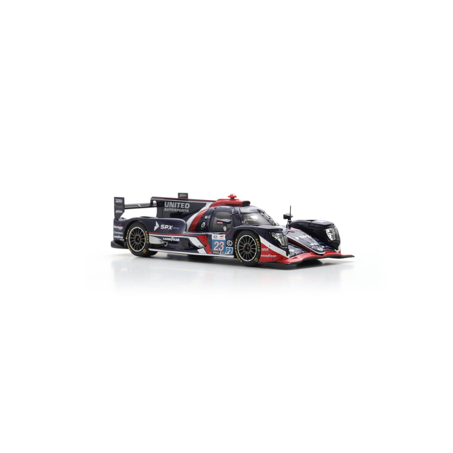 Spark S9277 1:43 - ORECA 07 - Gibson No. 23 - UNITED AUTOSPORTS - Le Mans 24 Hours 2025 D. Schneider - O. Jarvis - B. Hanley