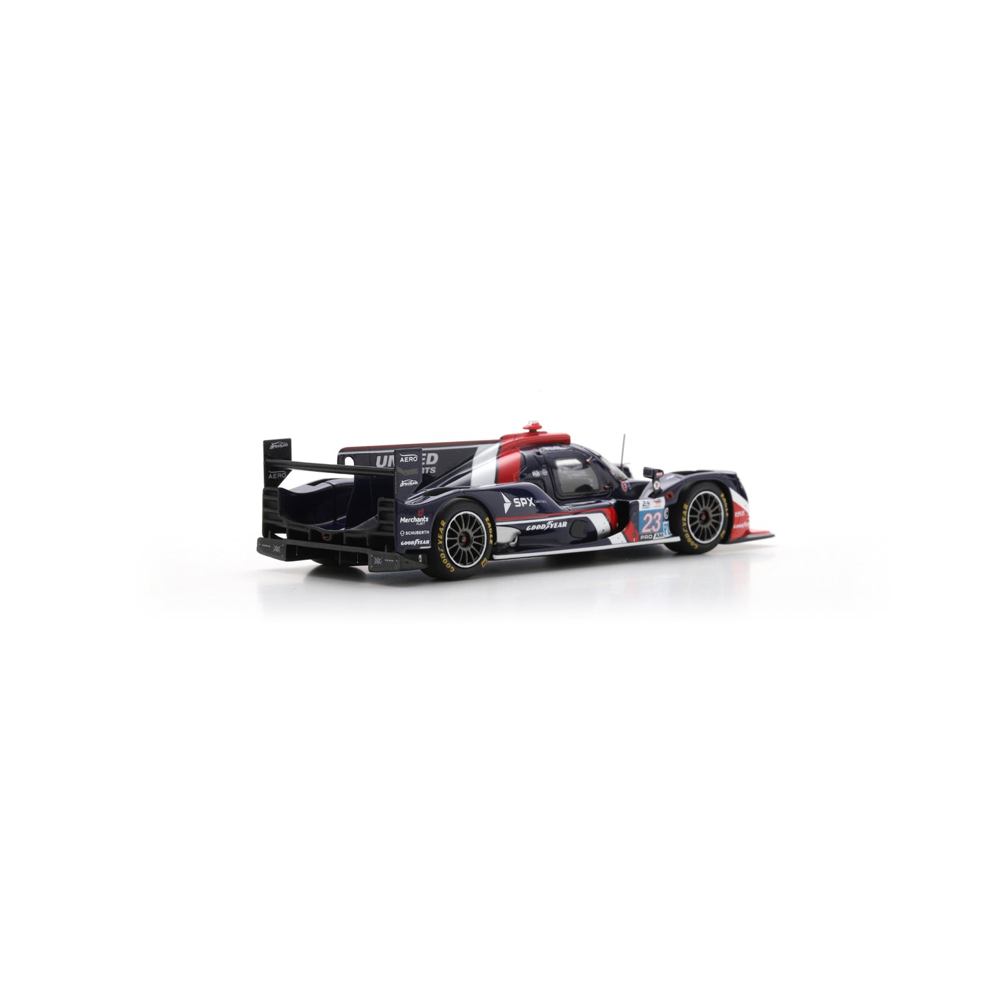 Spark S9277 1:43 - ORECA 07 - Gibson No. 23 - UNITED AUTOSPORTS - Le Mans 24 Hours 2025 D. Schneider - O. Jarvis - B. Hanley