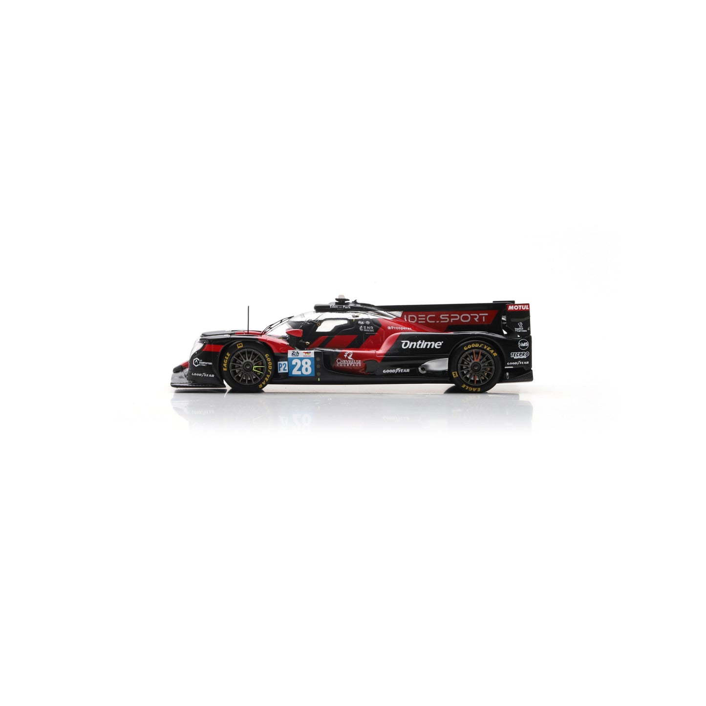 Spark S9280 1:43 - ORECA 07 - Gibson N°28 - IDEC SPORT - Le Mans 24H 2025 P. Lafargue - J. Van Uitert - S. Alvarez