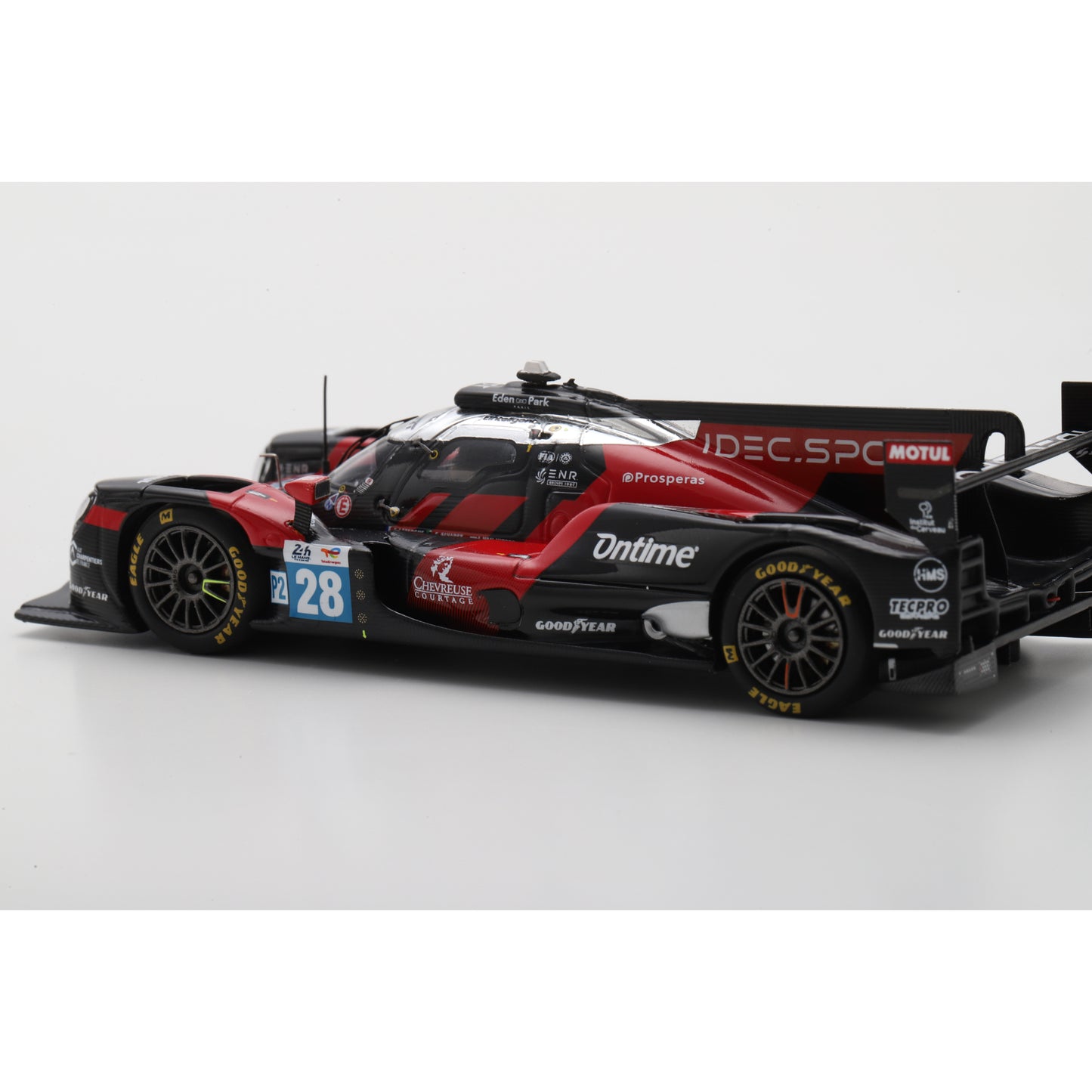 Spark S9280 1:43 - ORECA 07 - Gibson N°28 - IDEC SPORT - Le Mans 24H 2025 P. Lafargue - J. Van Uitert - S. Alvarez