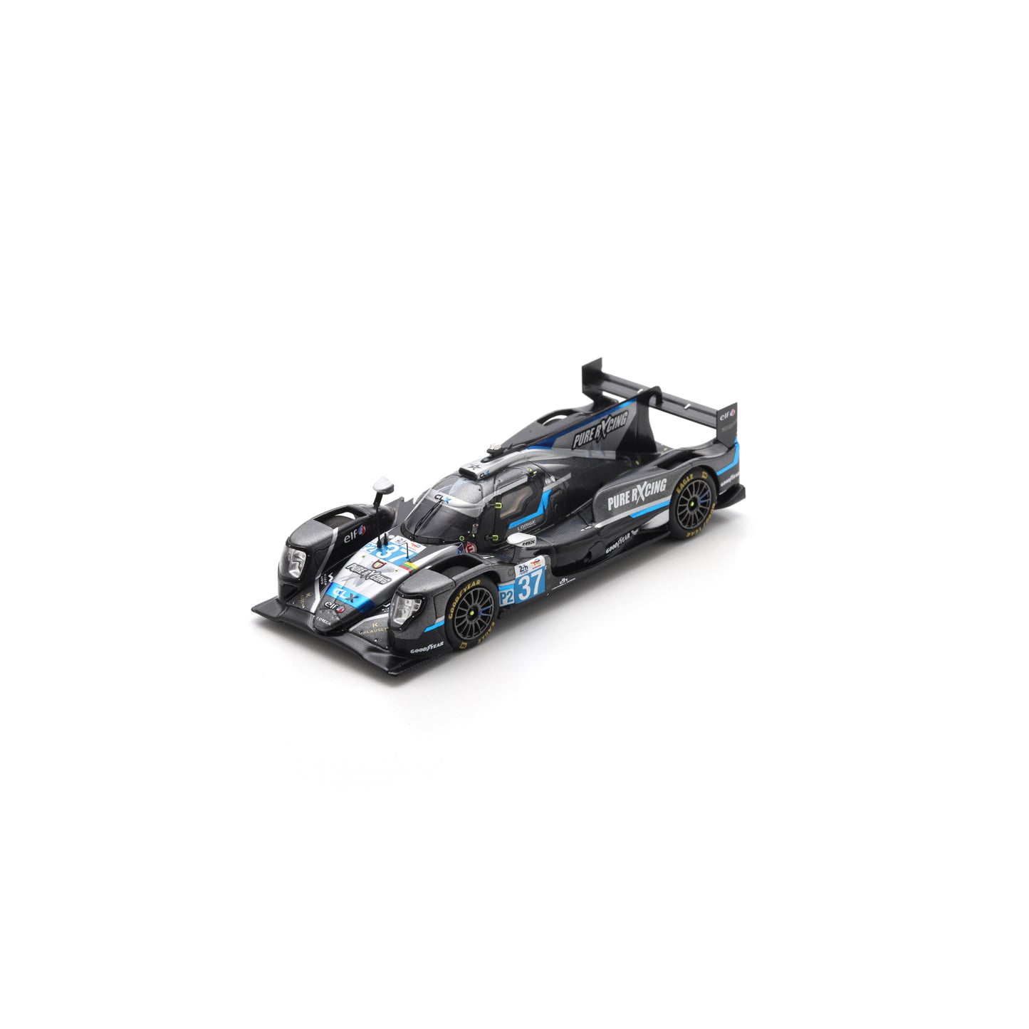 Spark S9283 1:43 - ORECA 07 - Gibson N°37 - CLX PURE RXCING - Le Mans 24H 2025  A. Malykhin - T. Blomqvist - T. Vautier