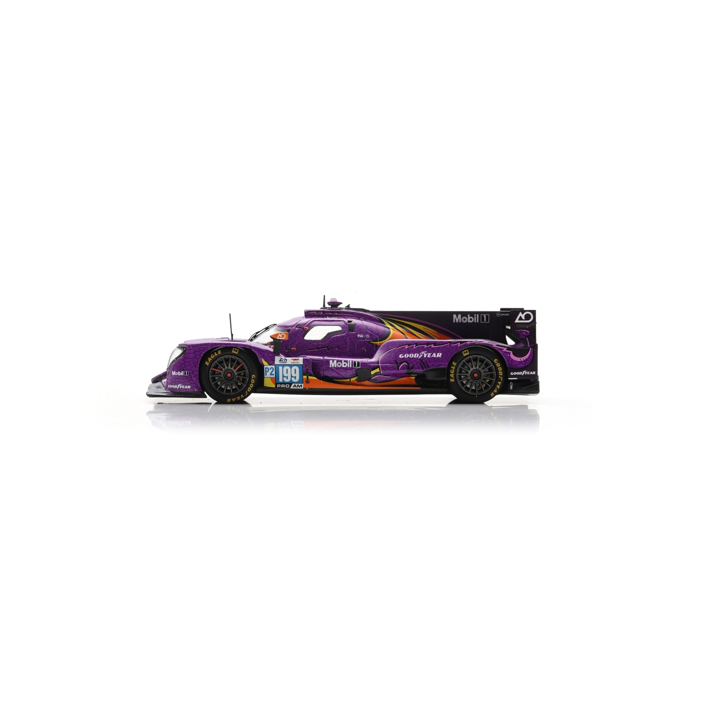 Spark S9288 1:43 - ORECA 07 - Gibson N°199 - AO BY TF - 3rd LMP2 class Le Mans 24H 2025 PJ. Hyett - D. Camron - L. Deletraz