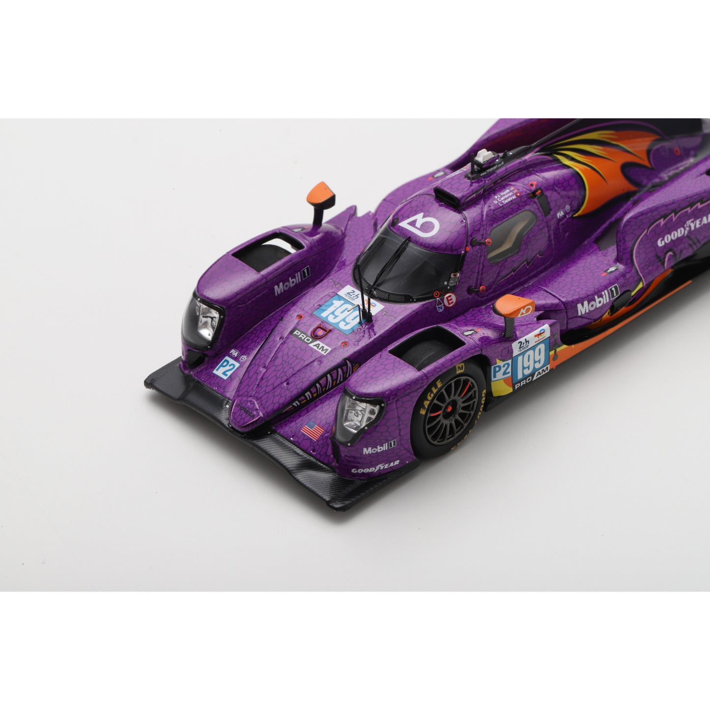 Spark S9288 1:43 - ORECA 07 - Gibson N°199 - AO BY TF - 3rd LMP2 class Le Mans 24H 2025 PJ. Hyett - D. Camron - L. Deletraz