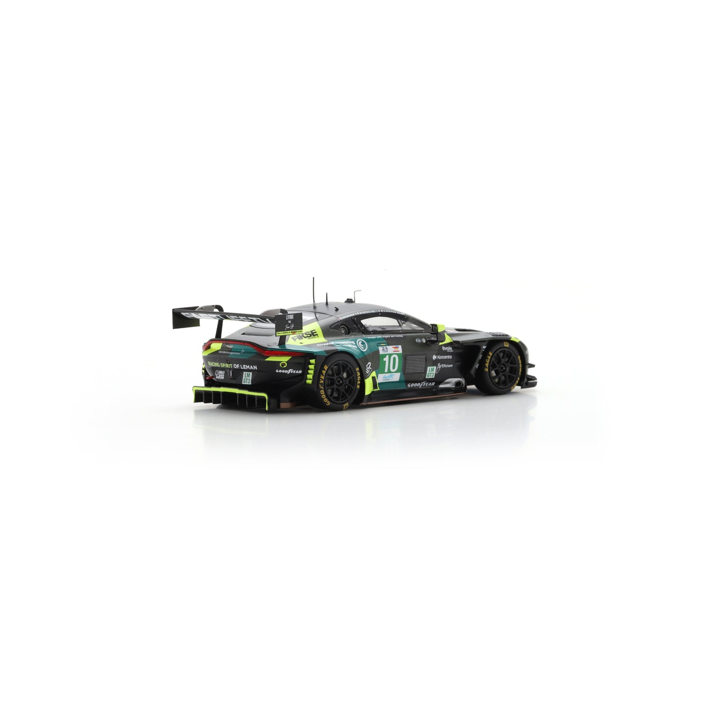Spark S9289 1:43 - ASTON MARTIN Vantage AMR LMGT3 N°10 - RACING SPIRIT OF LEMAN - Le Mans 24H 2025 D. Deboer - V. Hasse Clot - E. Barrichello 