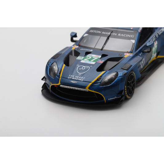 Spark S9291 1:43 - ASTON MARTIN Vantage AMR LMGT3 N°27 - HEART OF RACING TEAM - Le Mans 24H 2025 I. James - M. Drudi - Z. Robichon 