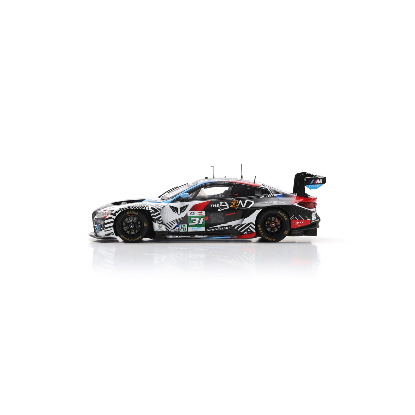 Spark S9292 1:43 - BMW M4 LMGT3 N°31 - THE BEND TEAM WRT - Le Mans 24H 2025  Y. Shahin - T. Boguslavskiy - A. Farfus