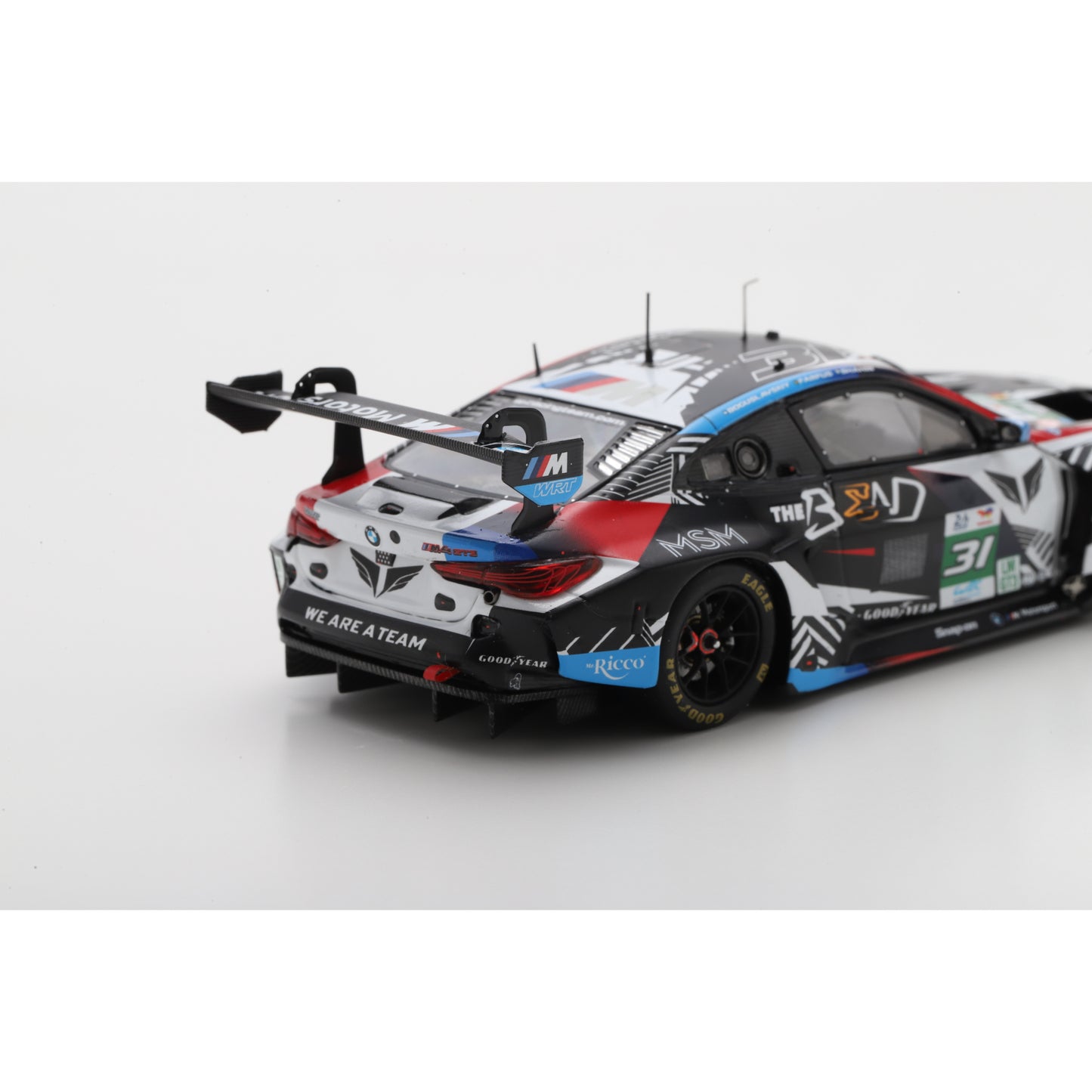 Spark S9292 1:43 - BMW M4 LMGT3 N°31 - THE BEND TEAM WRT - Le Mans 24H 2025  Y. Shahin - T. Boguslavskiy - A. Farfus