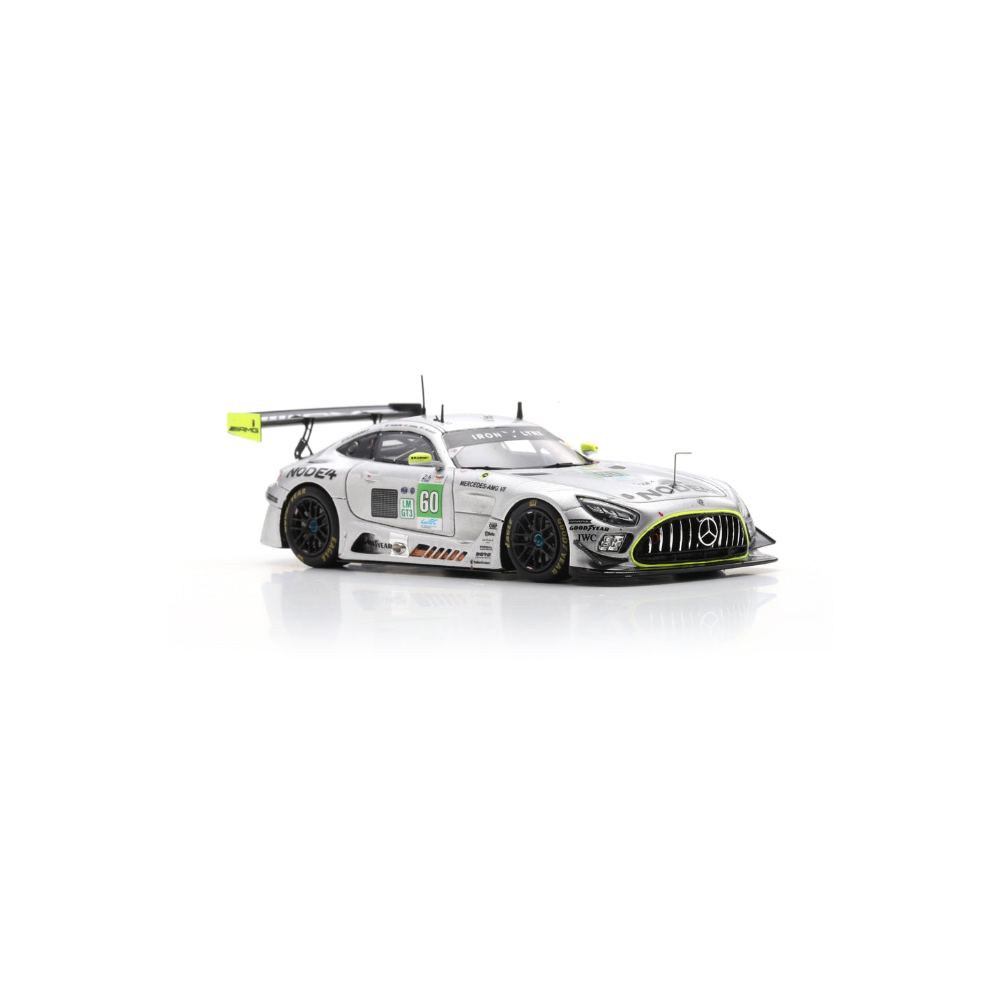 Spark S9296 1:43 - MERCEDES-AMG LMGT3 N°60 - IRON LYNX - Le Mans 24H 2025  A. Gilbert - L. Hanafin - F. Rueda