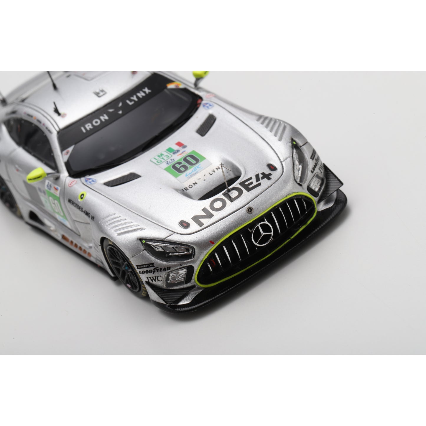 Spark S9296 1:43 - MERCEDES-AMG LMGT3 N°60 - IRON LYNX - Le Mans 24H 2025  A. Gilbert - L. Hanafin - F. Rueda