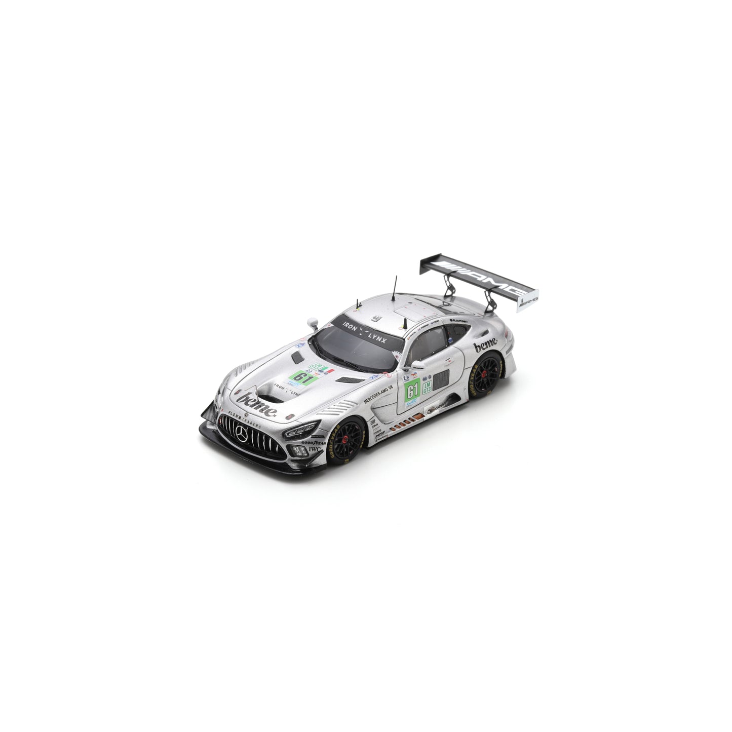 Spark S9297 1:43 - MERCEDES-AMG LMGT3 N°61 - IRON LYNX - Le Mans 24H 2025 M. Berry - L. Hodenius - M. Martin