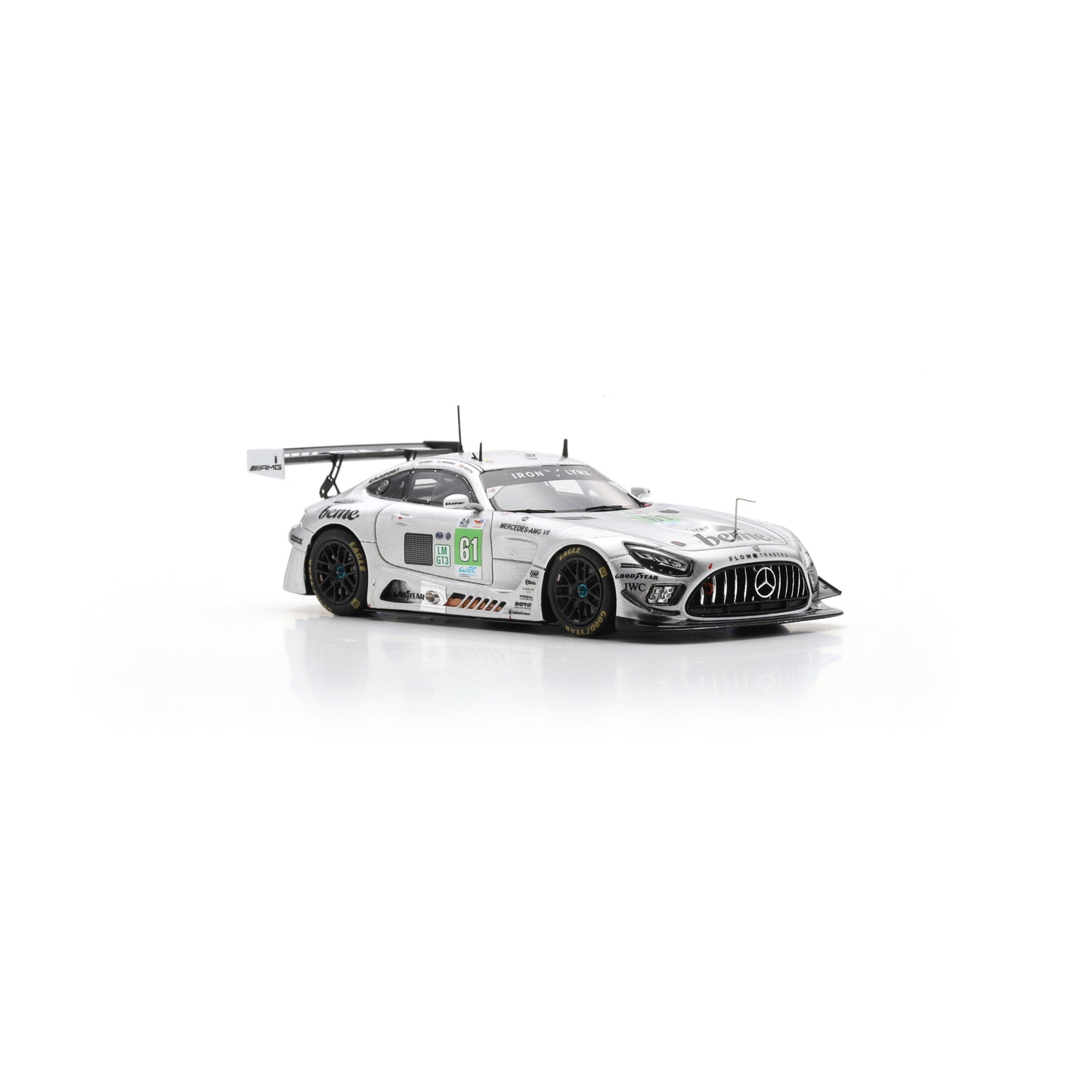 Spark S9297 1:43 - MERCEDES-AMG LMGT3 N°61 - IRON LYNX - Le Mans 24H 2025 M. Berry - L. Hodenius - M. Martin