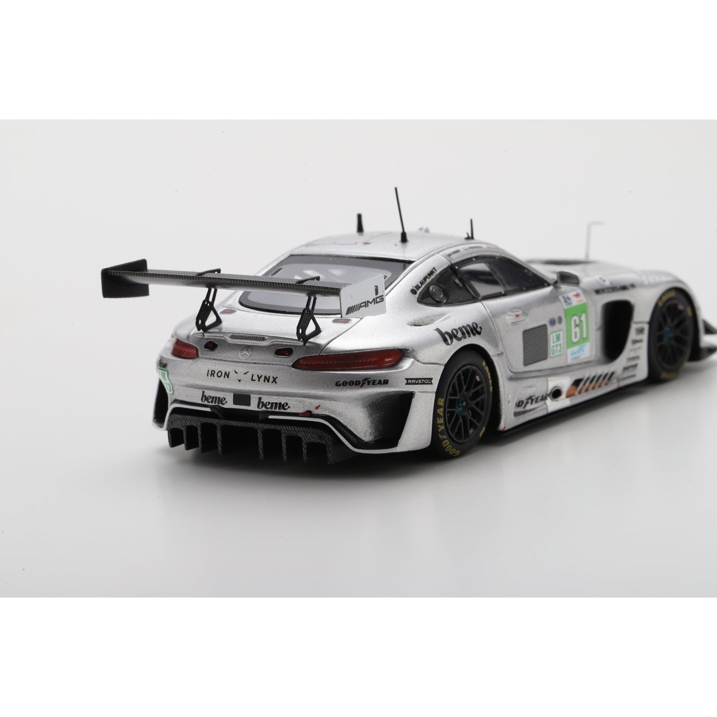 Spark S9297 1:43 - MERCEDES-AMG LMGT3 N°61 - IRON LYNX - Le Mans 24H 2025 M. Berry - L. Hodenius - M. Martin