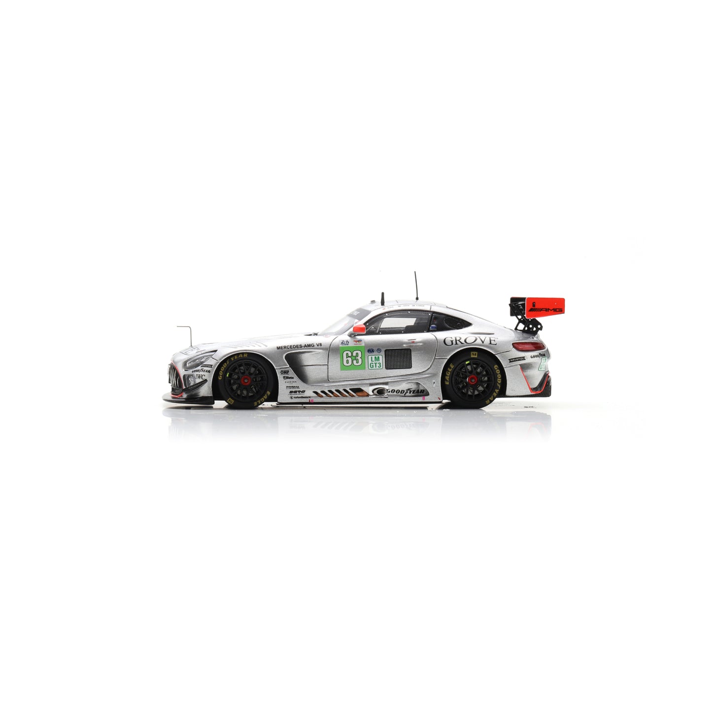 Spark S9298 1:43 - MERCEDES-AMG LMGT3 N°63 - IRON LYNX - Le Mans 24H 2025  S. Grove - B. Grove - L. Stolz
