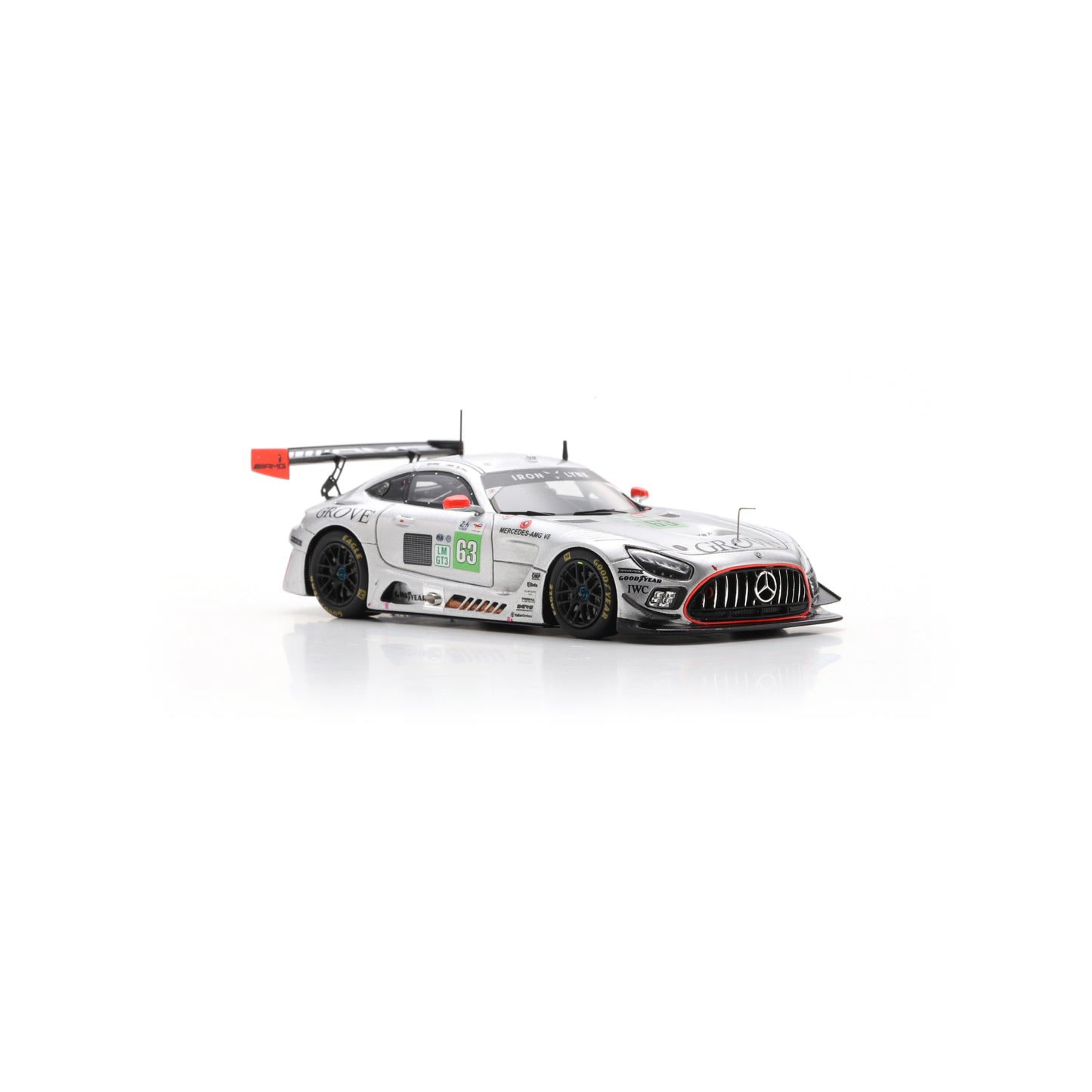 Spark S9298 1:43 - MERCEDES-AMG LMGT3 N°63 - IRON LYNX - Le Mans 24H 2025  S. Grove - B. Grove - L. Stolz