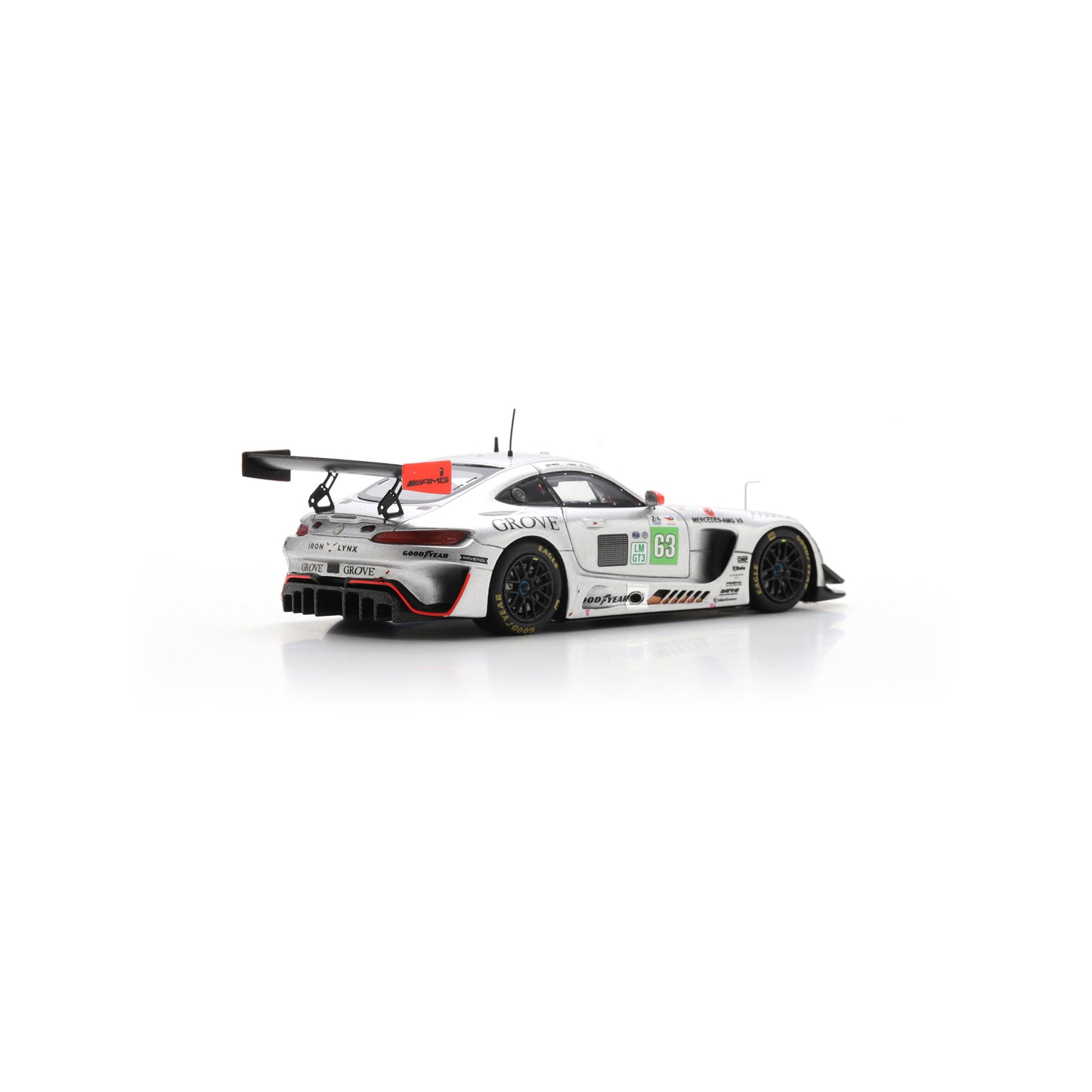 Spark S9298 1:43 - MERCEDES-AMG LMGT3 N°63 - IRON LYNX - Le Mans 24H 2025  S. Grove - B. Grove - L. Stolz