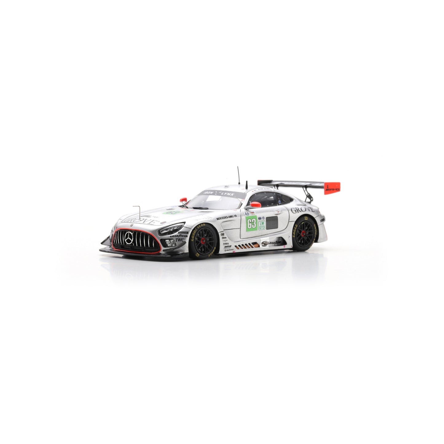 Spark S9298 1:43 - MERCEDES-AMG LMGT3 N°63 - IRON LYNX - Le Mans 24H 2025  S. Grove - B. Grove - L. Stolz