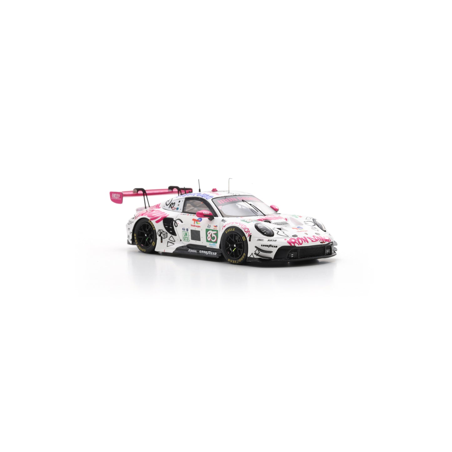 PRE-ORDER - Spark S9302 1:43 - PORSCHE 911 GT3 R LMGT3 N°85 - IRON DAMES - Le Mans 24H 2025 C. Martin - R. Frey - S. Bovy 