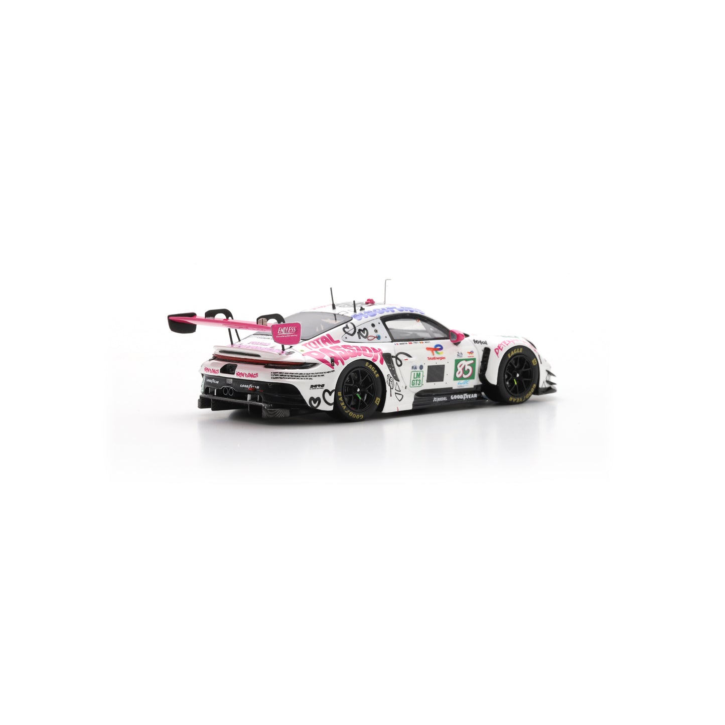 PRE-ORDER - Spark S9302 1:43 - PORSCHE 911 GT3 R LMGT3 N°85 - IRON DAMES - Le Mans 24H 2025 C. Martin - R. Frey - S. Bovy 