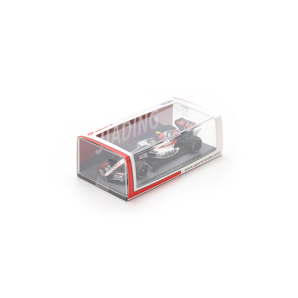 Spark S9377 1:43 - TGR Haas F1 Team VF-26 No.87 5th Chinese GP 2026 Oliver Bearman