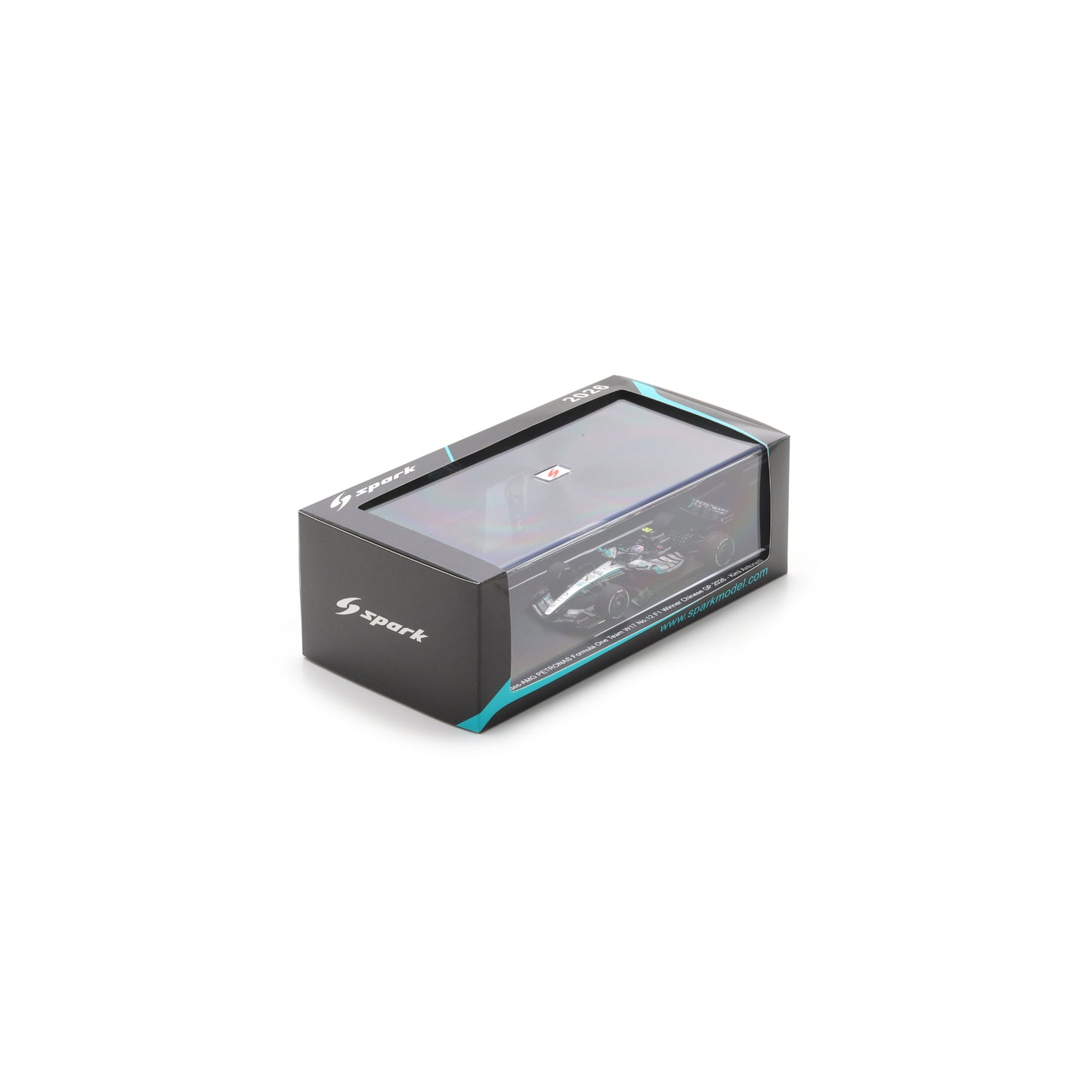 Spark S9381 1:43 - Mercedes-AMG PETRONAS Formula One Team W17 No.12 Winner Chinese GP 2026 Kimi Antonelli Bigger base plate & pit board