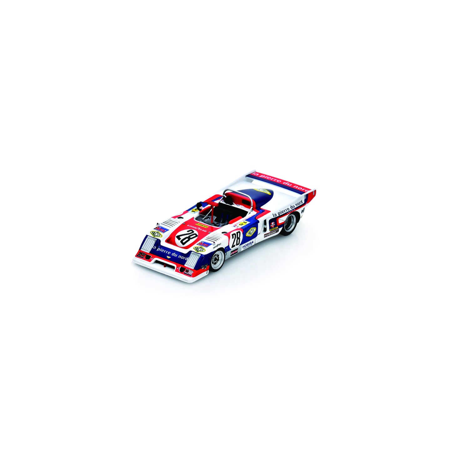 Spark S9416 1:43 - CHEVRON B36 N°28 22th Le Mans 24H 1979 N. Del Bello - A. Dufréne - B. Verdier