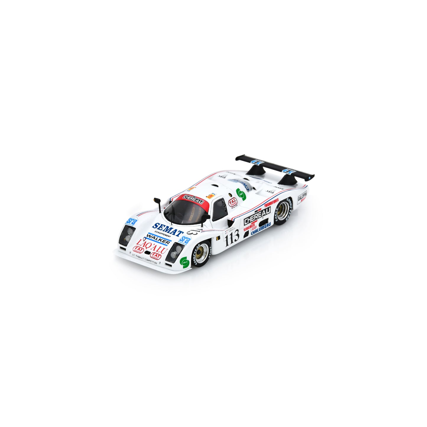 Spark S9511 1:43 - COUGAR C20 BN°113 Le Mans 24H 1990 P. Farjon - J. Messaoudi