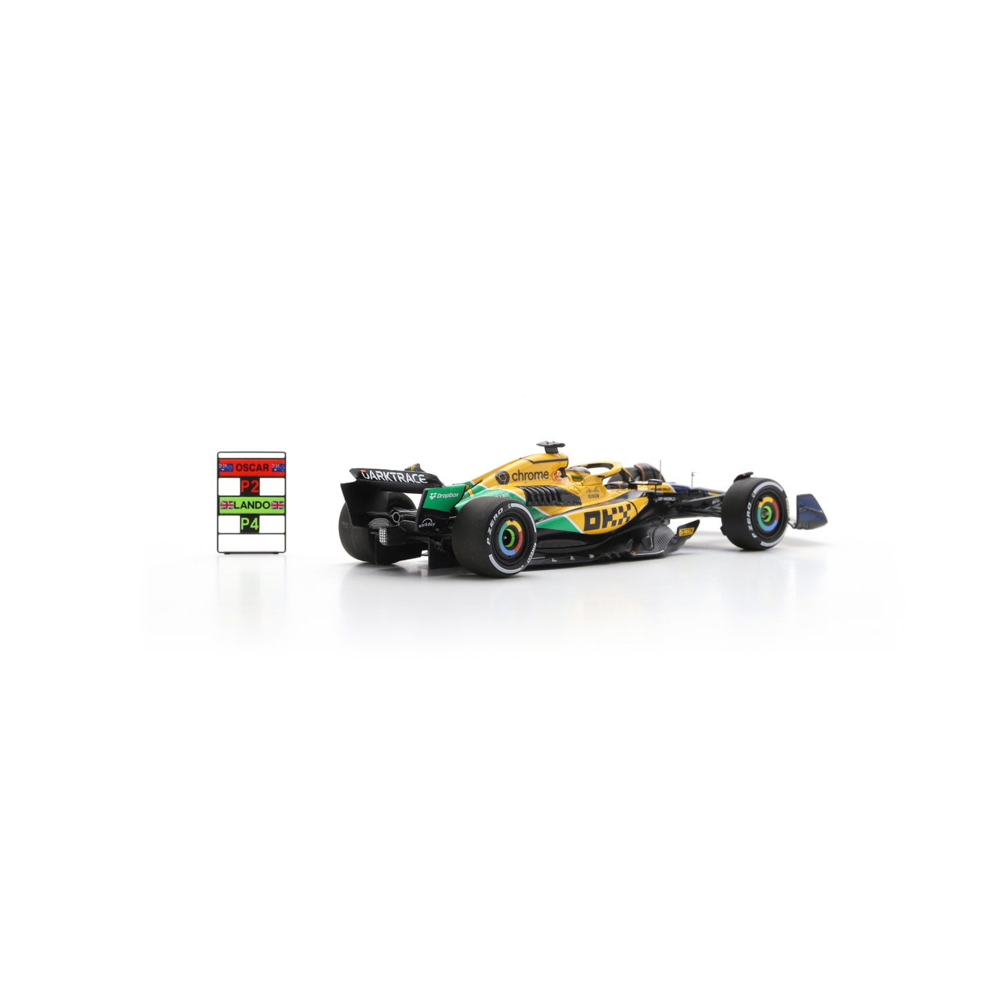 Spark S9539 1:43 - McLaren Formula 1 Team MCL38 No.81 2nd Monaco GP 2024 Oscar Piastri