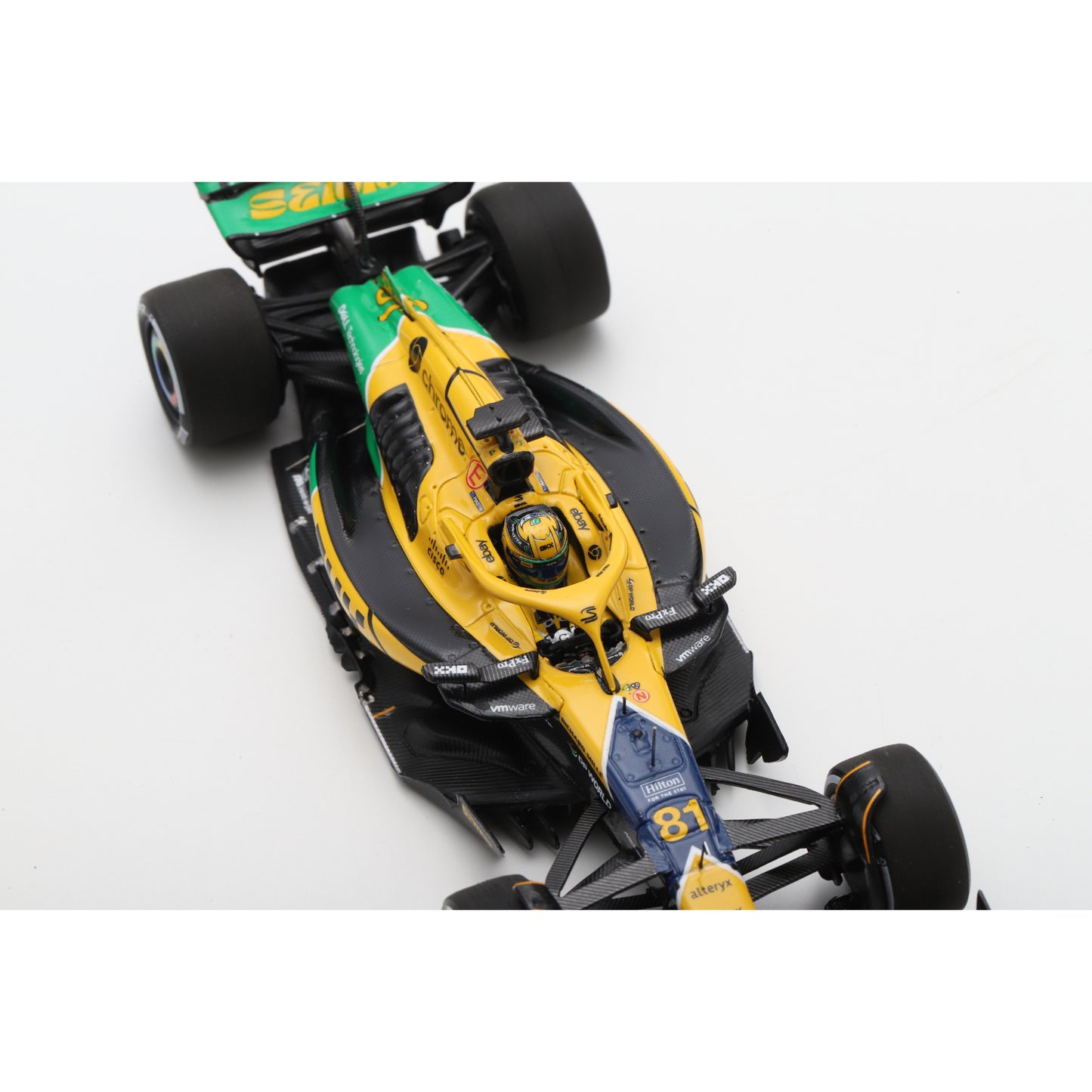 Spark S9539 1:43 - McLaren Formula 1 Team MCL38 No.81 2nd Monaco GP 2024 Oscar Piastri