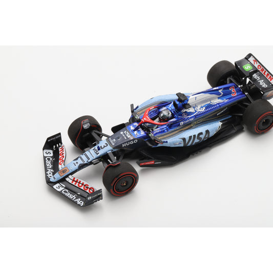 Spark S9562 1:43 - Visa Cash App RB Formula One Team VCARB 01 No.3 Singapore GP 2024 Daniel Ricciardo