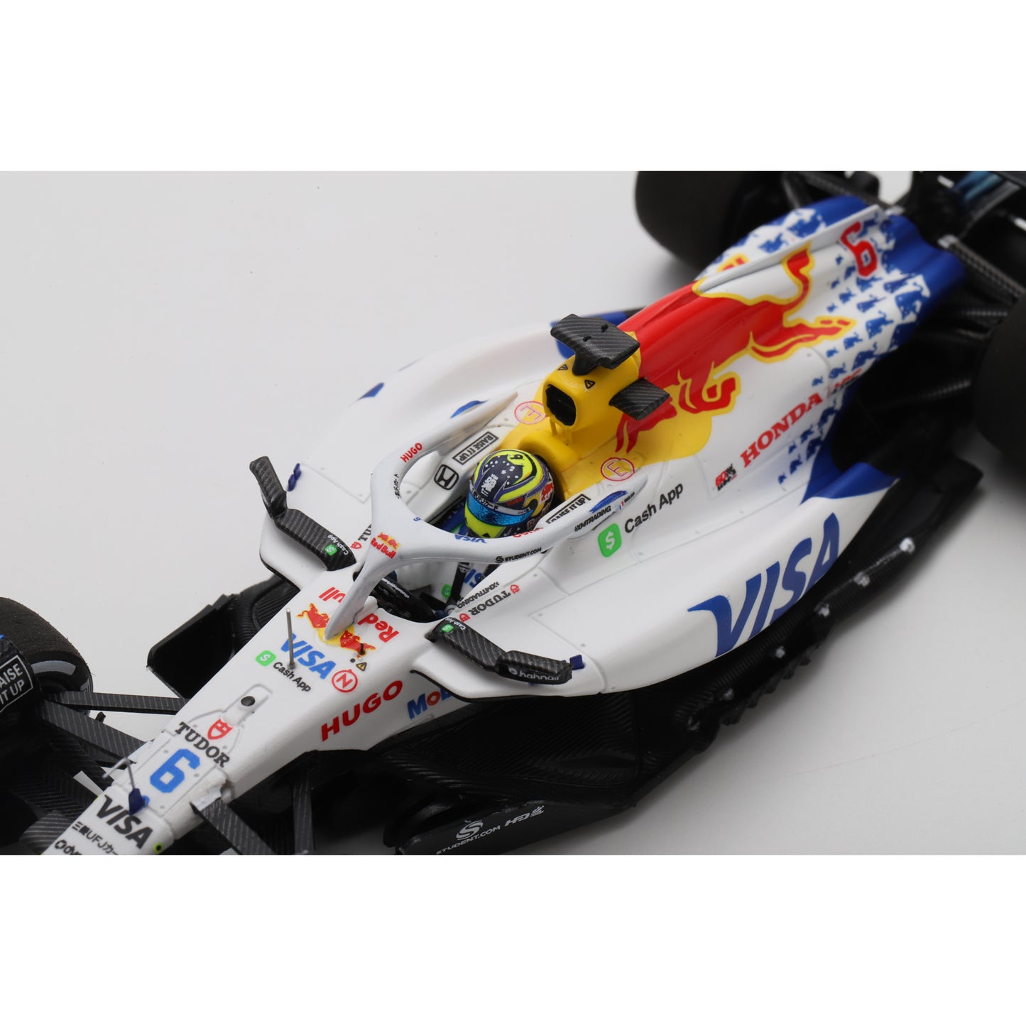 Spark S9574 1:43 - Racing Bulls VCARB 02 No.6 Visa Cash App Racing Bulls Formula One Team 8th Japanese GP 2025 Isack Hadjar