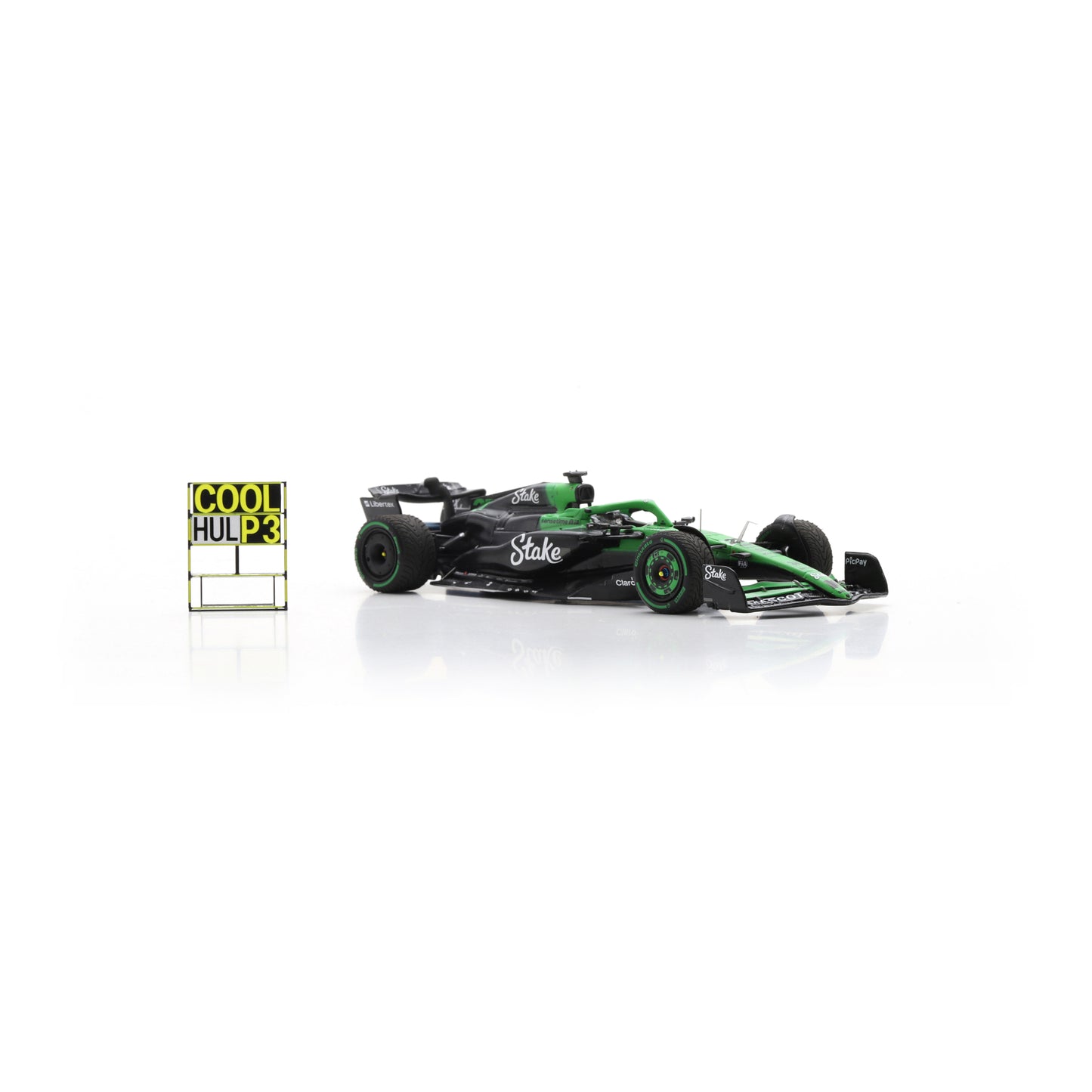 Spark S9578 1:43 - Kick Sauber C45 No.27 Stake F1 Team Kick Sauber 3rd British GP 2025 Nico Hulkenberg