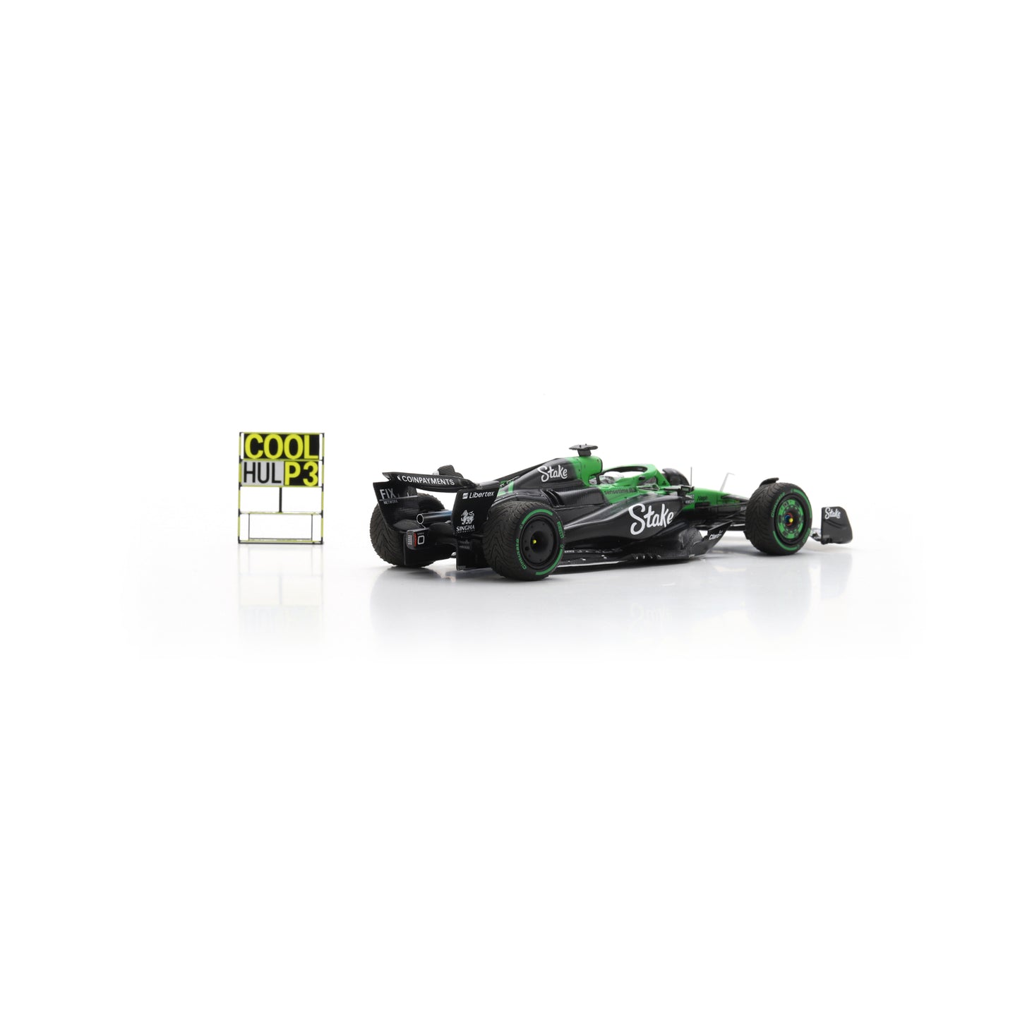 Spark S9578 1:43 - Kick Sauber C45 No.27 Stake F1 Team Kick Sauber 3rd British GP 2025 Nico Hulkenberg