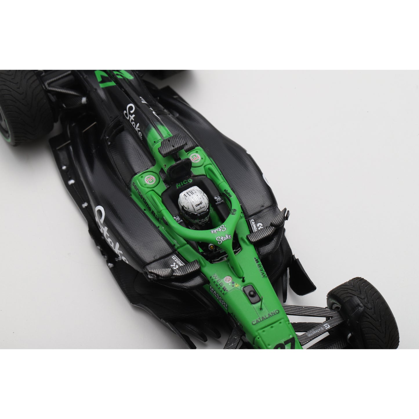 Spark S9578 1:43 - Kick Sauber C45 No.27 Stake F1 Team Kick Sauber 3rd British GP 2025 Nico Hulkenberg