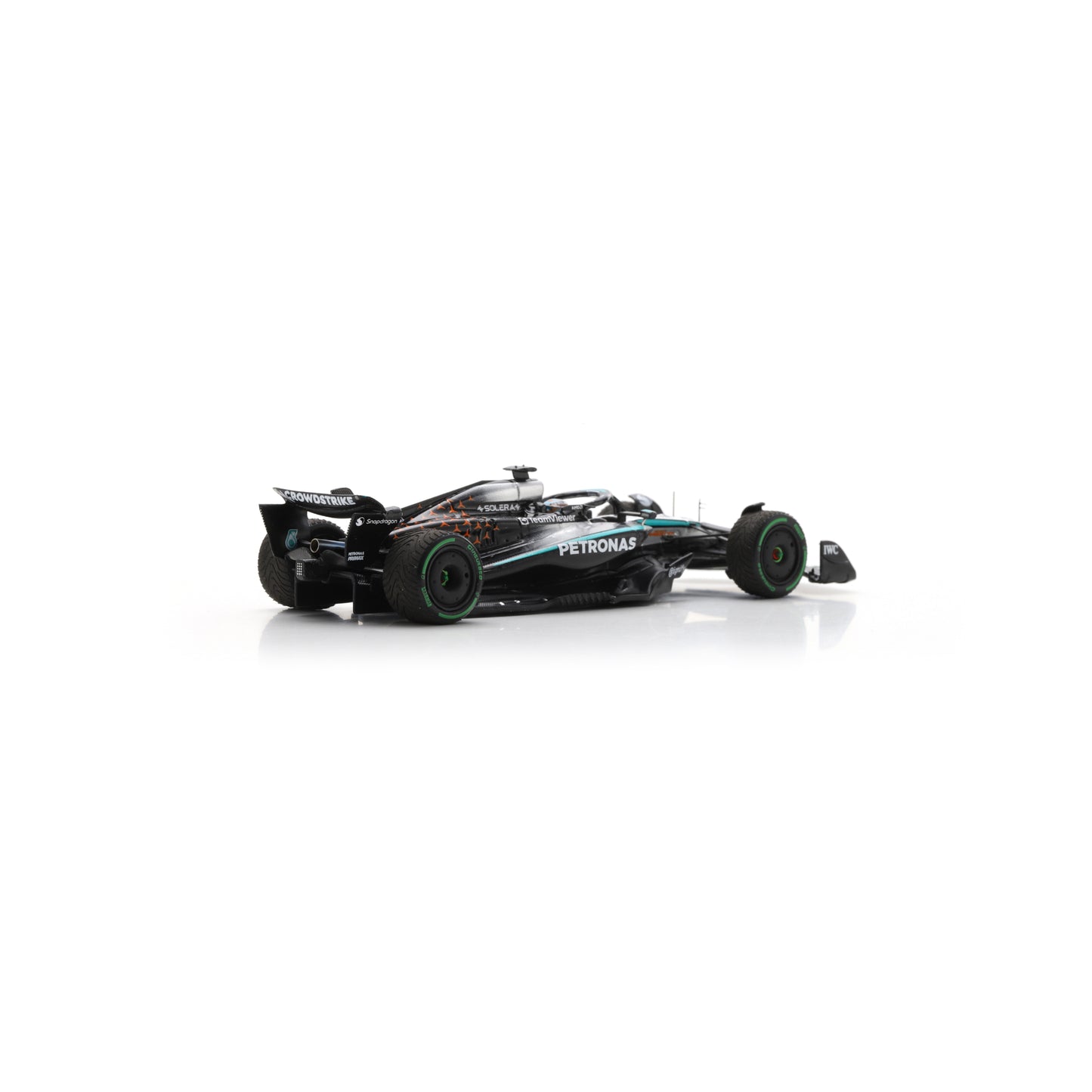 Spark S9598 1:43 - Mercedes W16 No.63 Mercedes-AMG PETRONAS Formula One Team British GP 2025 George Russell
