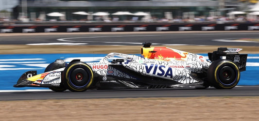 PRECOMMANDE - Spark S9599 1:43 - Racing Bulls VCARB 02 No.6 Visa Cash App Racing Bulls Formula One Team British GP 2025 Isack Hadjar
