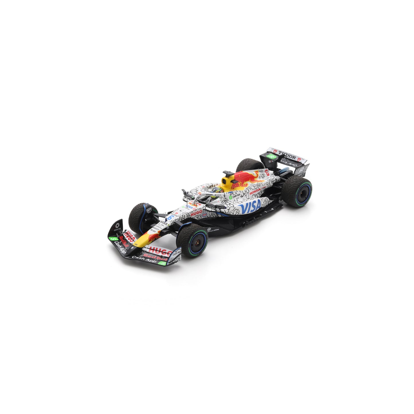 Spark S9599 1:43 - Racing Bulls VCARB 02 No.6 Visa Cash App Racing Bulls Formula One Team British GP 2025 Isack Hadjar